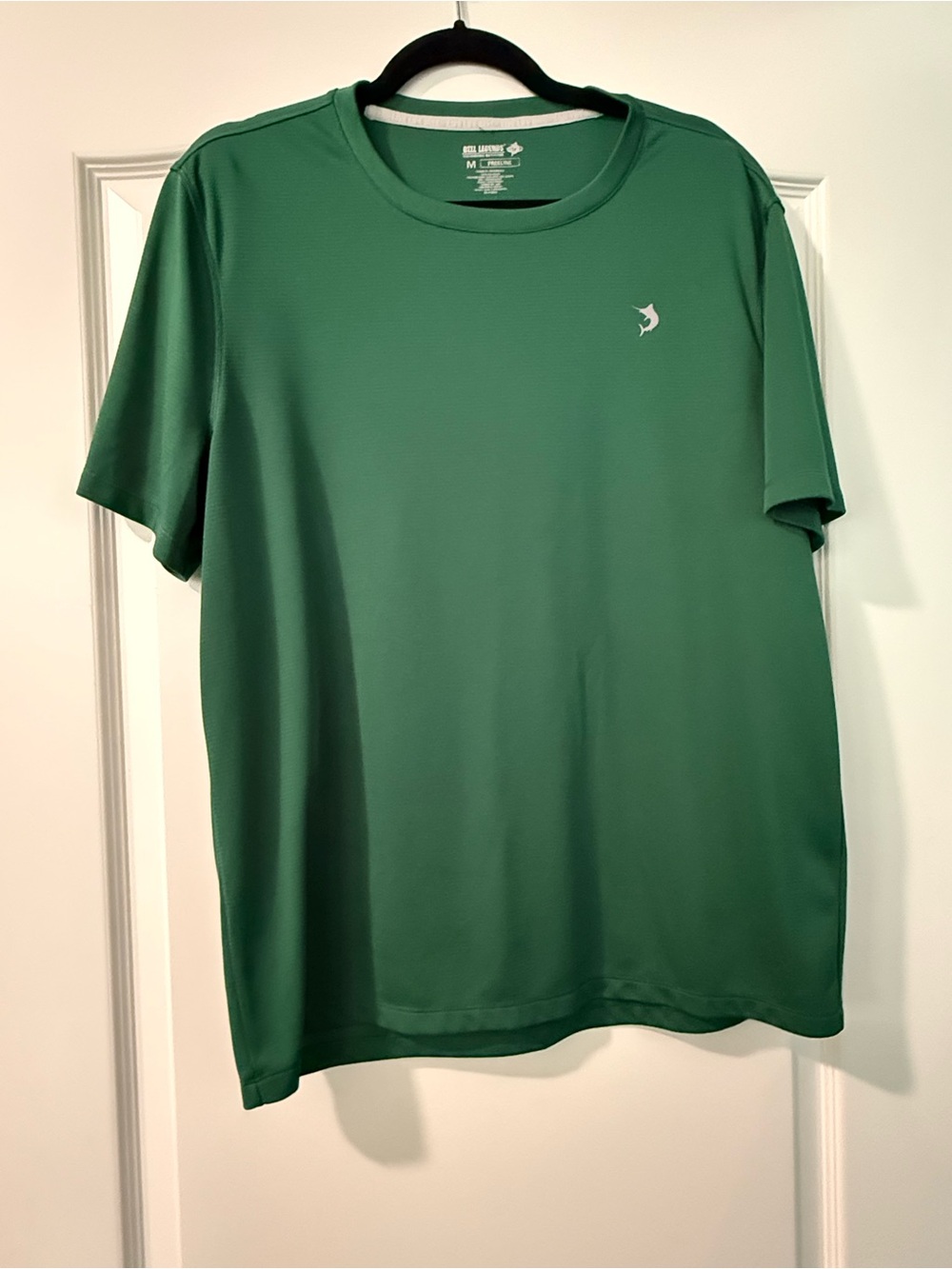 Reel Legends Freeline Men's Lightweight Short Sleeve Performance Tee in Green